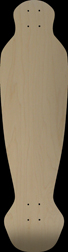 custom longboard shape